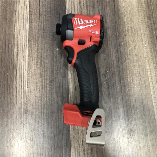 AS-IS Milwaukee  FUEL 18V Lithium-Ion Brushless Cordless 1/4 in. Hex Impact Driver (Tool-Only)