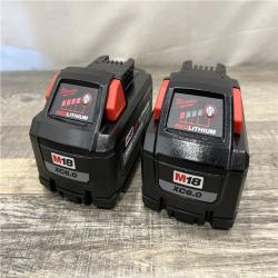 AS-IS Milwaukee 18-Volt Lithium-Ion High Output Starter Kit