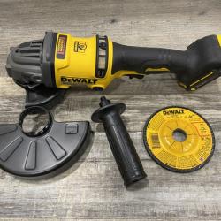 AS-IS DEWALT 60V MAX Cordless Brushless 4.5 in. to 6 in. Small Angle Grinder with Kickback Brake (Tool Only)