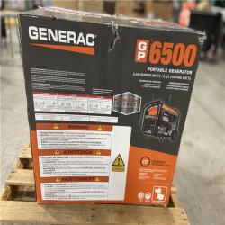 DALLAS LOCATION - Generac 8125 / 6500-Watt Gasoline Powered Portable Generator with COSense and 20 ft. Extension Cord Included