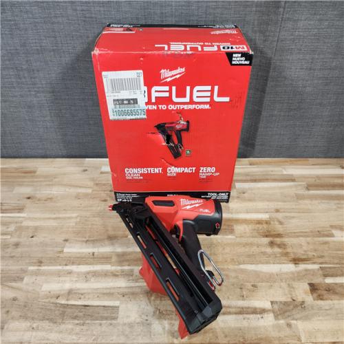 HOUSTON LOCATION - AS-IS (APPEARS LIKE NEW) Milwaukee  FUEL 18-Volt Lithium-Ion Brushless Cordless Gen II 15-Gauge Angled Finish Nailer (Tool-Only)