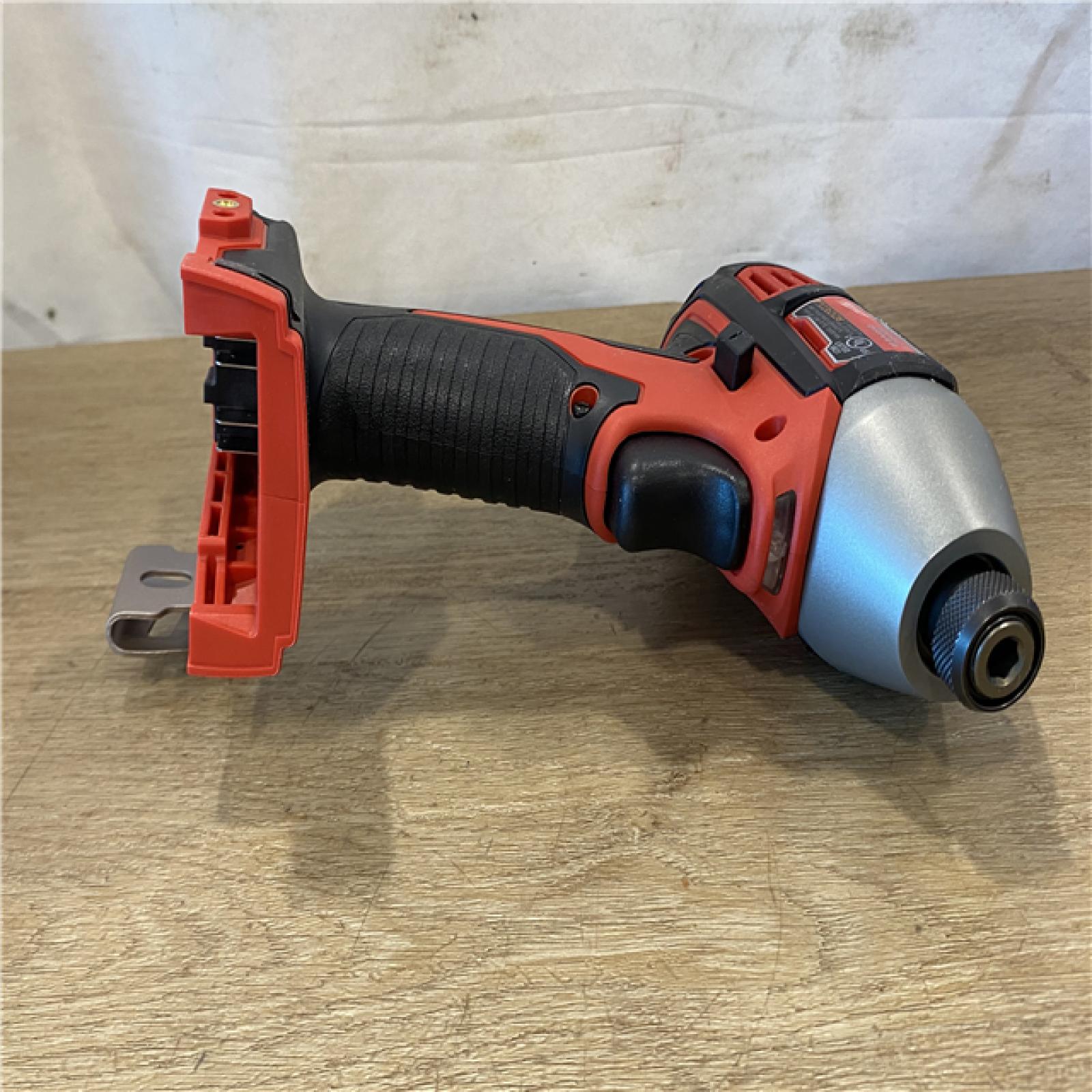 AS-IS Milwaukee 18V Lithium-Ion Cordless 1/4 in. Hex Impact Driver (Tool-Only)