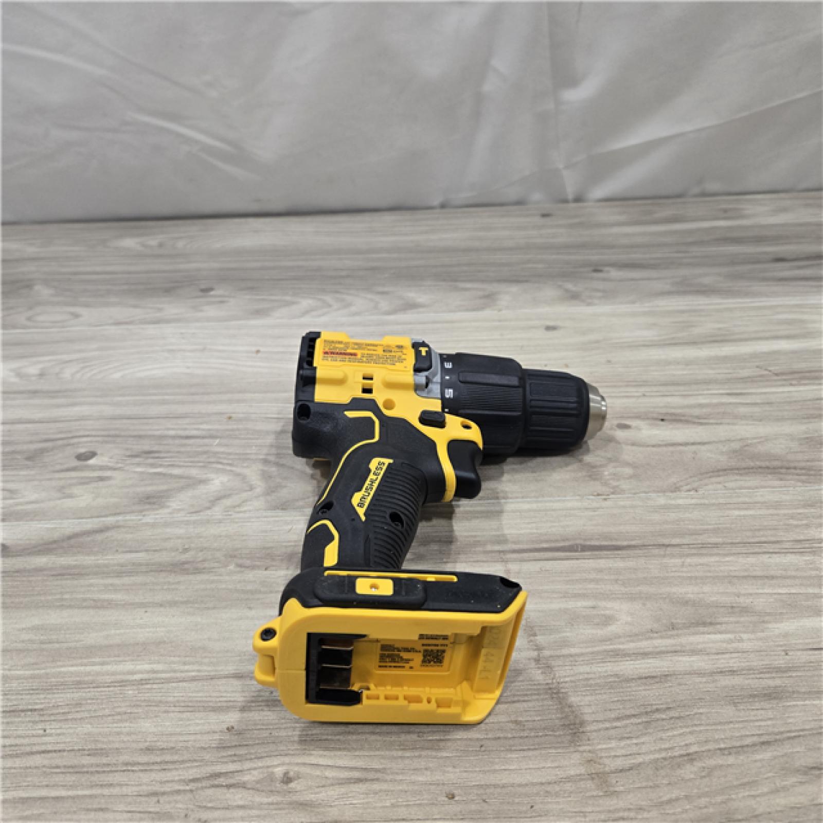 AS-IS DeWalt 20V MAX Atomic Cordless Compact 1/2 in Hammer Drill (Tool Only)
