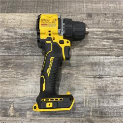 AS-IS DEWALT Atomic 20V Lithium-Ion Cordless Compact 1/2 in. Drill/Driver Kit