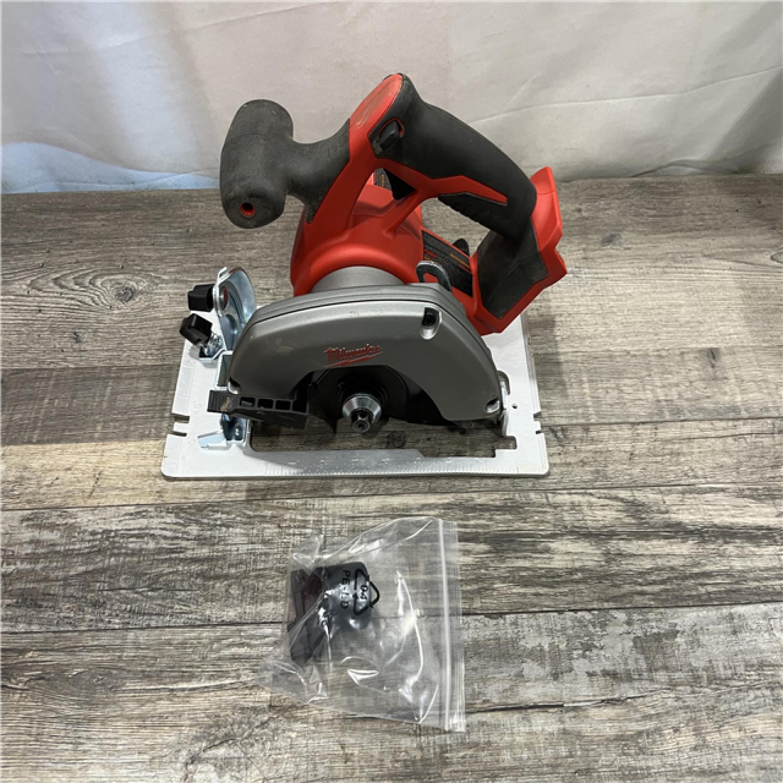 AS-IS Milwaukee 18V Lithium-Ion Cordless 6-1/2 in. Circular Saw (Tool-Only)