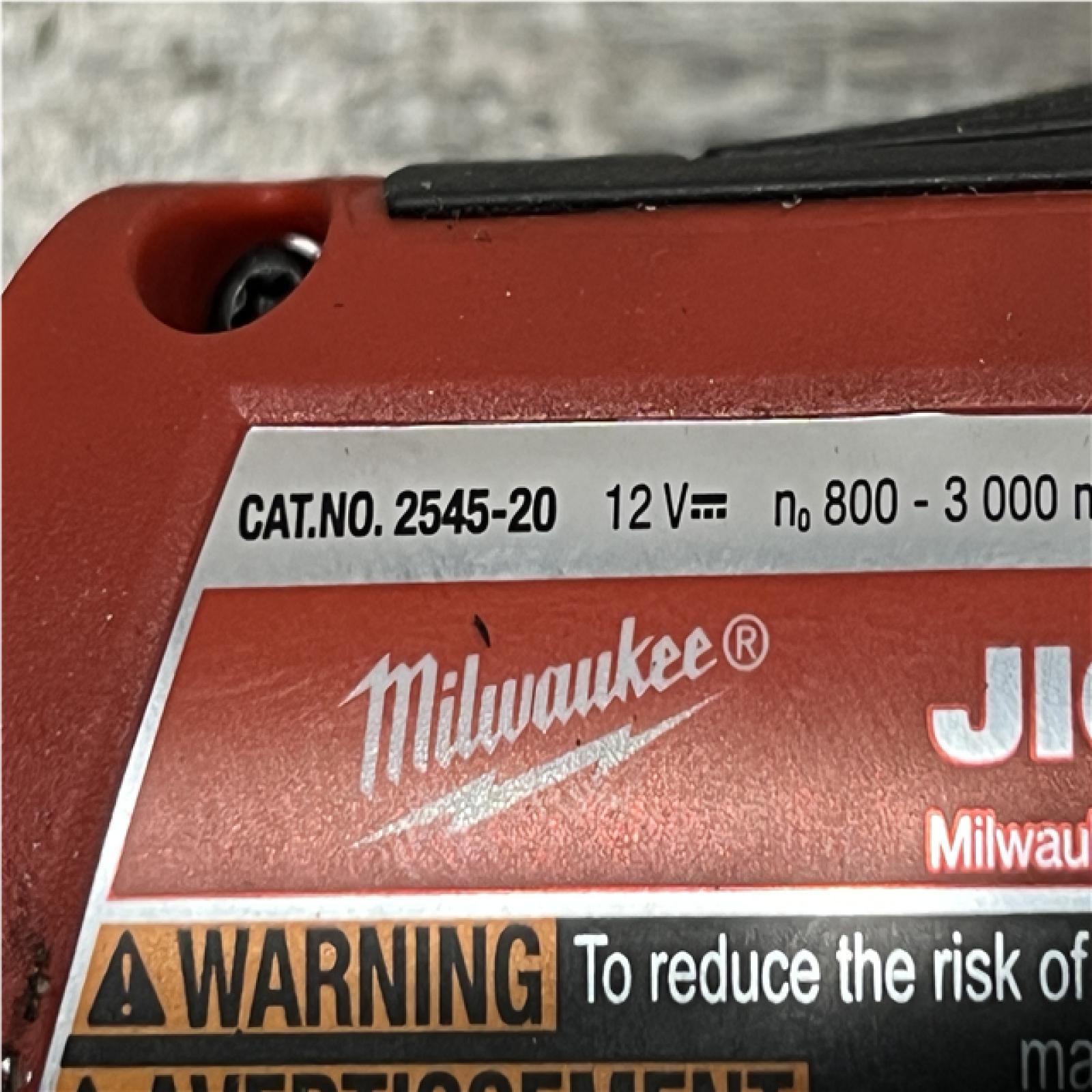 AS-IS Milwaukee 12V Fuel Lithium-Ion Cordless Jig Saw (Tool-Only)
