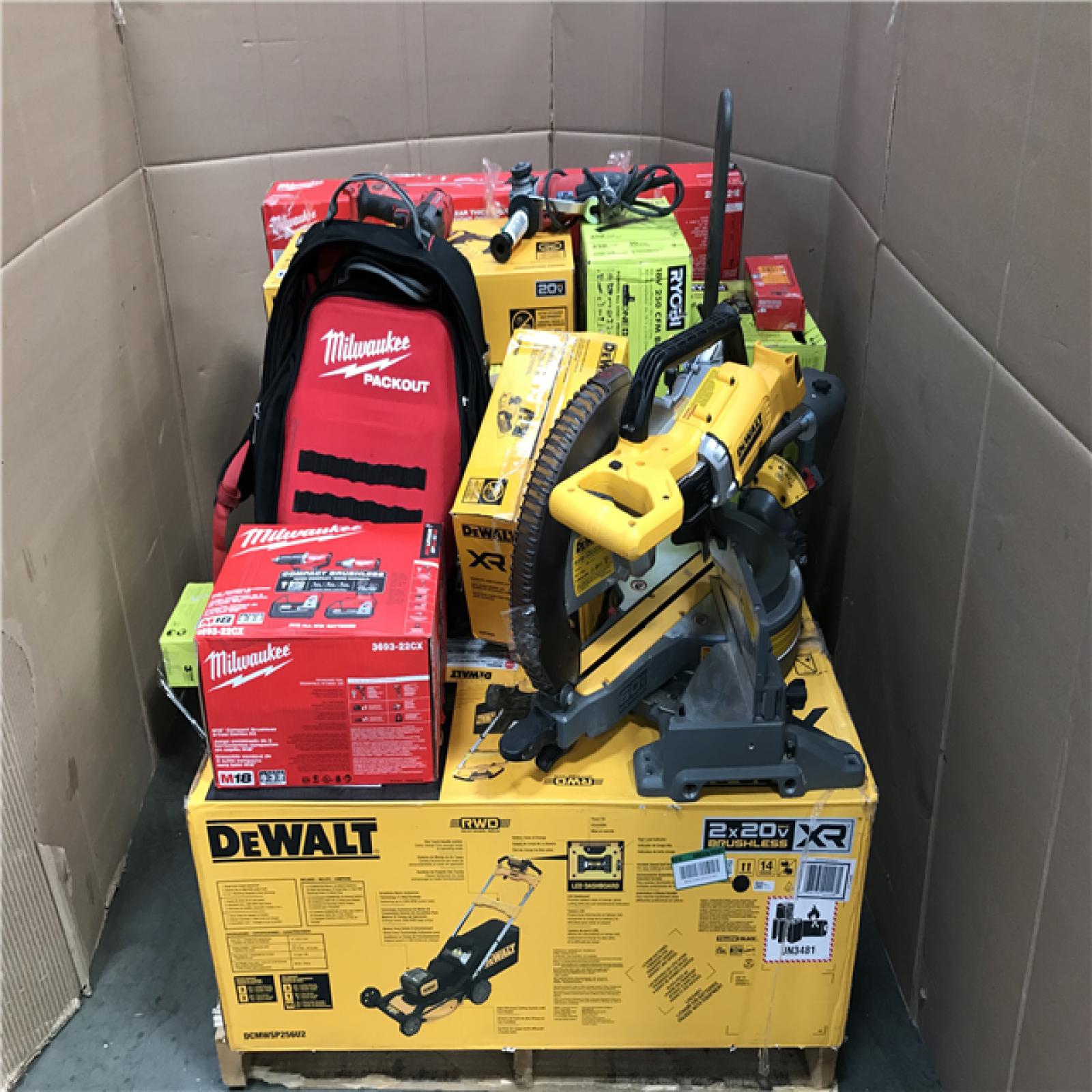 CALIFORNIA AS-IS TOOL PALLET