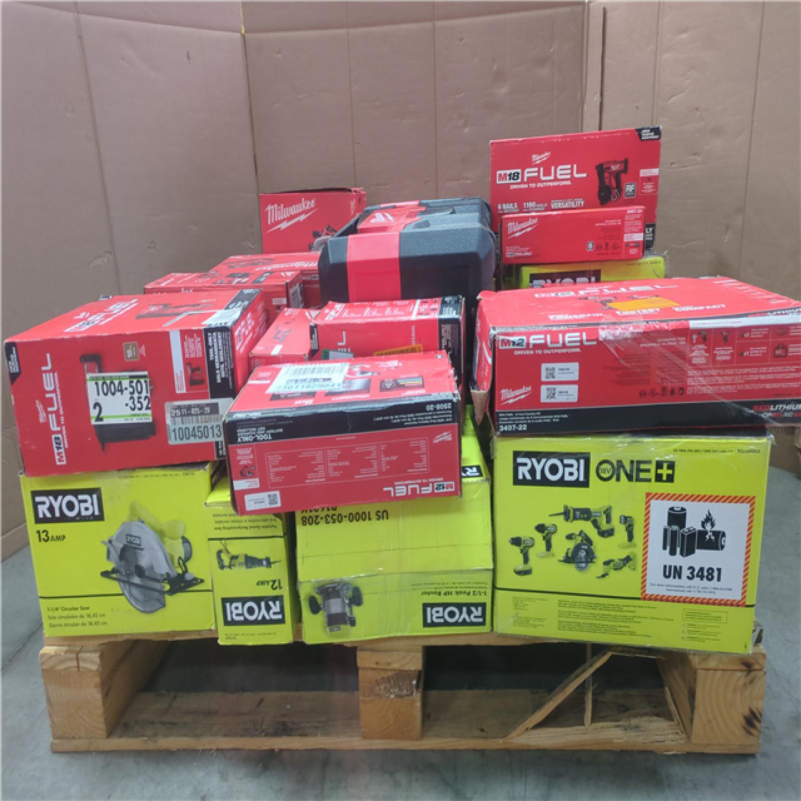 CALIFORNIA AS-IS TOOL PALLET