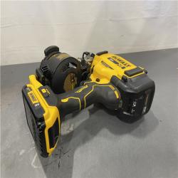 AS-IS - DEWALT 20V MAX Lithium-Ion 15-Degree Electric Cordless Roofing Nailer Kit