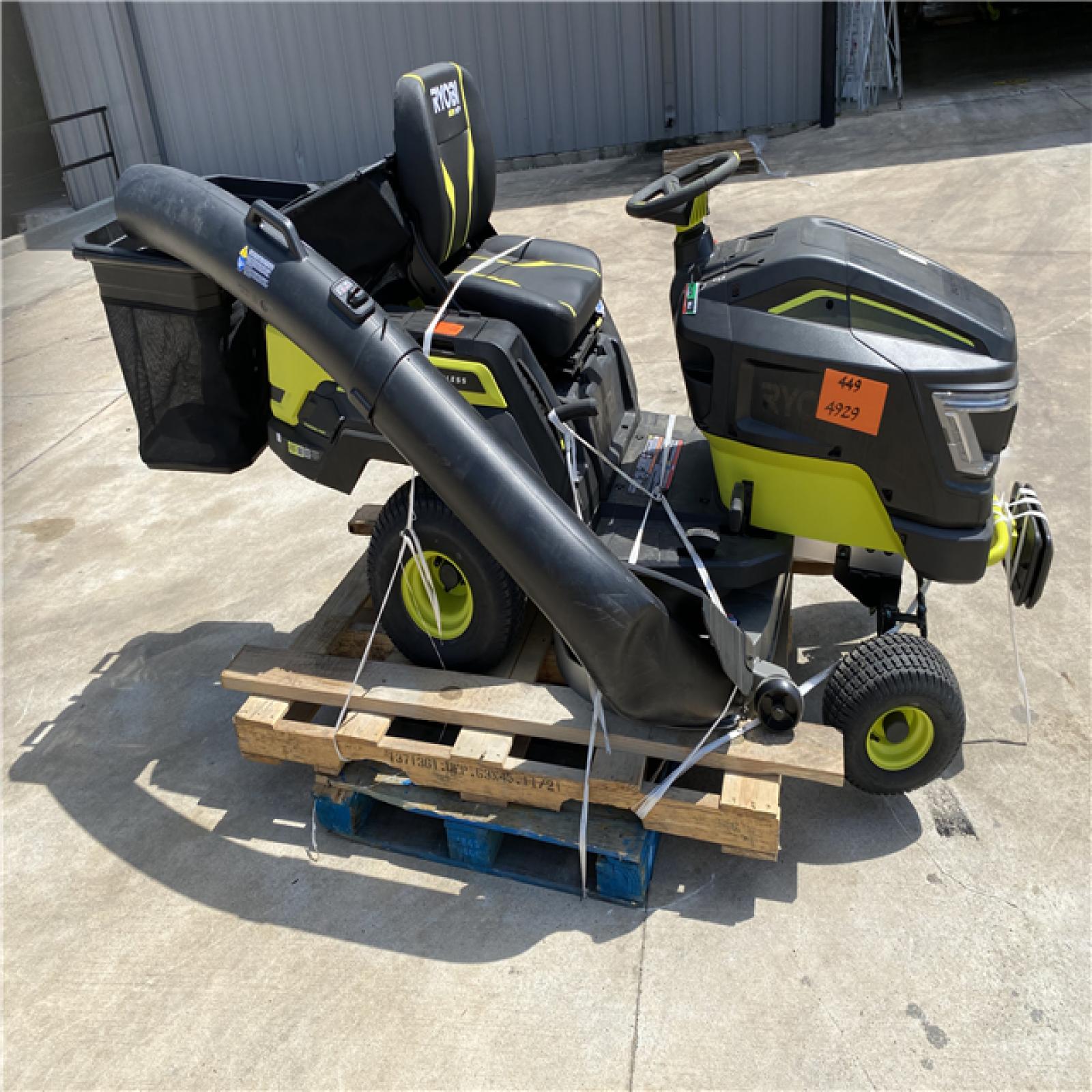 Houston Location - AS-IS Ryobi 80V HP Brushless 42in. Riding Lawn Tractor