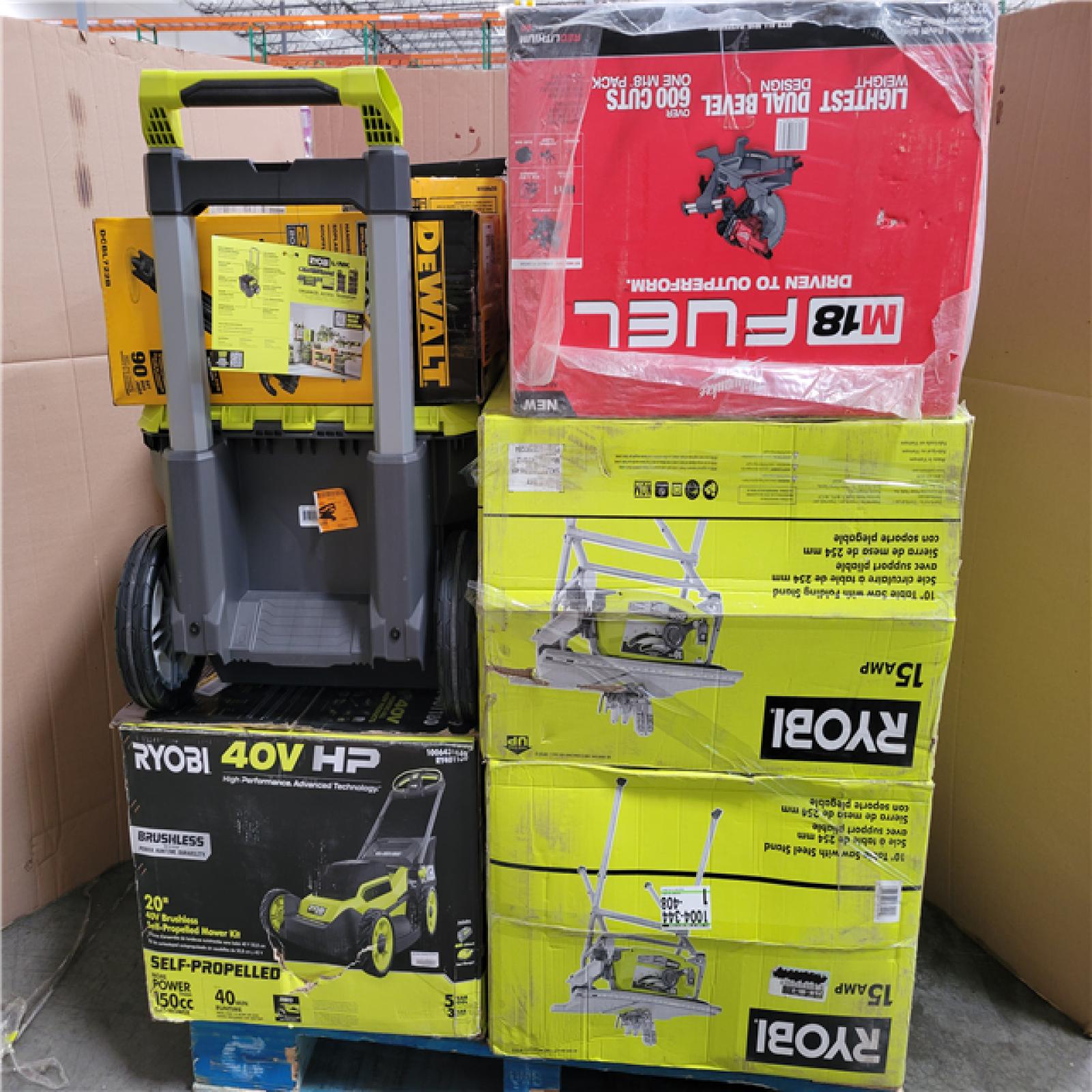 CALIFORNIA AS-IS TOOL PALLET