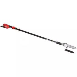HOUSTON LOCATION - AS-IS (NEW) Milwaukee M18 FUEL 10 in. 18V Lithium-Ion Brushless Electric Cordless Telescoping Pole Saw  13 Ft. Length (Tool-Only)