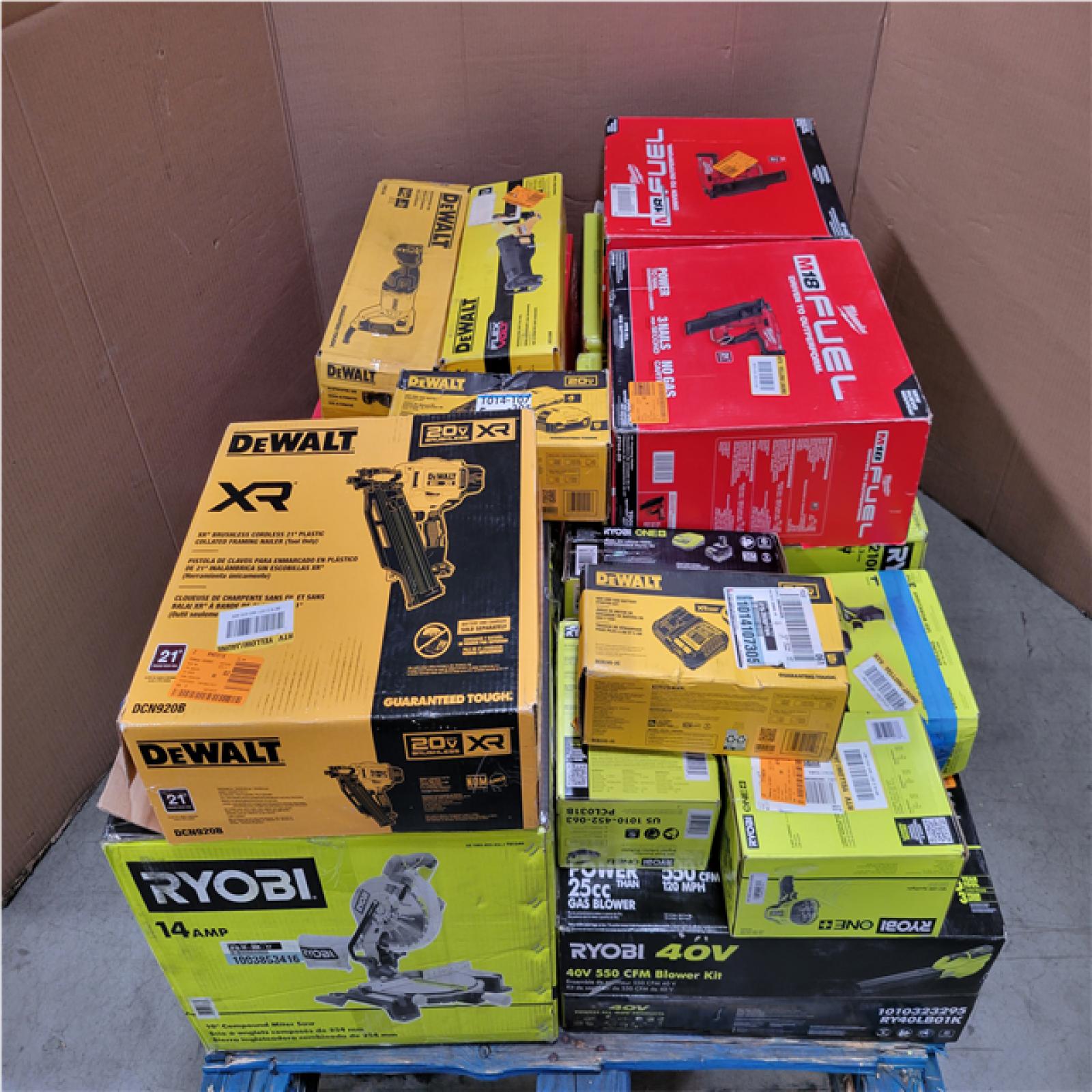 CALIFORNIA AS-IS TOOL PALLET