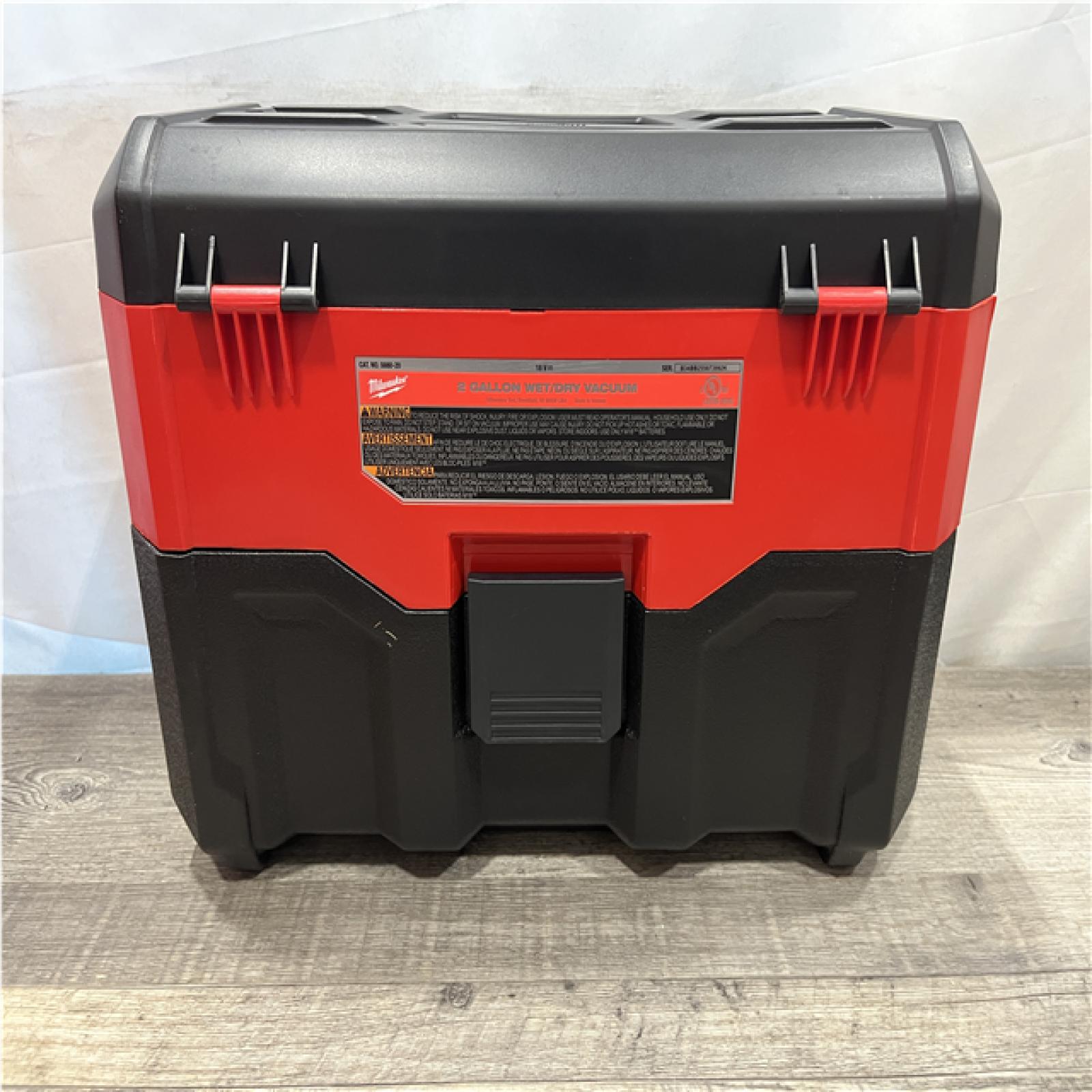NEW - Milwaukee 18-Volt 2 Gal. Lithium-Ion Cordless Wet/Dry Vacuum (Vacuum-Only)
