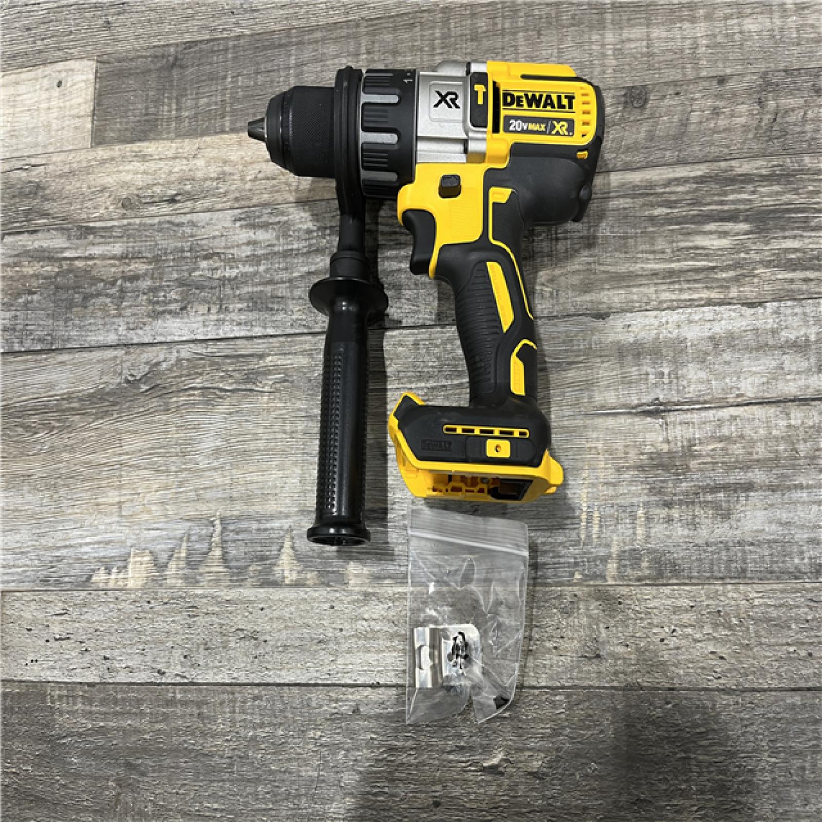 AS-IS DEWALT 20V MAX XR Cordless Brushless 3-Speed 1/2 in. Hammer Drill (Tool Only)