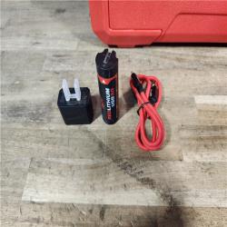 HOUSTON LOCATION - AS-IS Milwaukee 100 ft. REDLITHIUM Lithium-Ion USB Green Rechargeable Cross Line Laser Level Kit