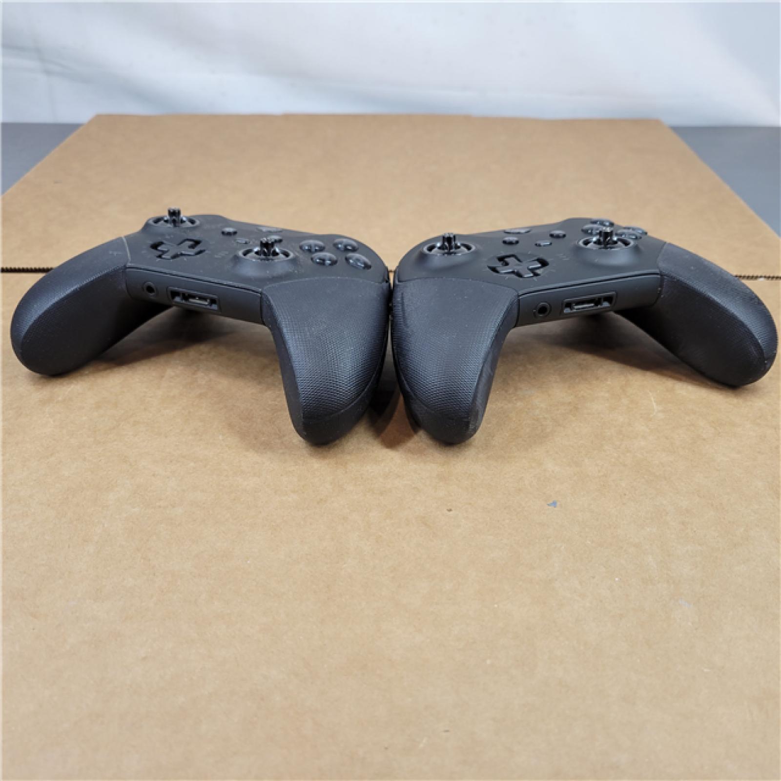 AS-IS Microsoft Wireless Elite Controller: Black V2 for Xbox One (Lot of 2)