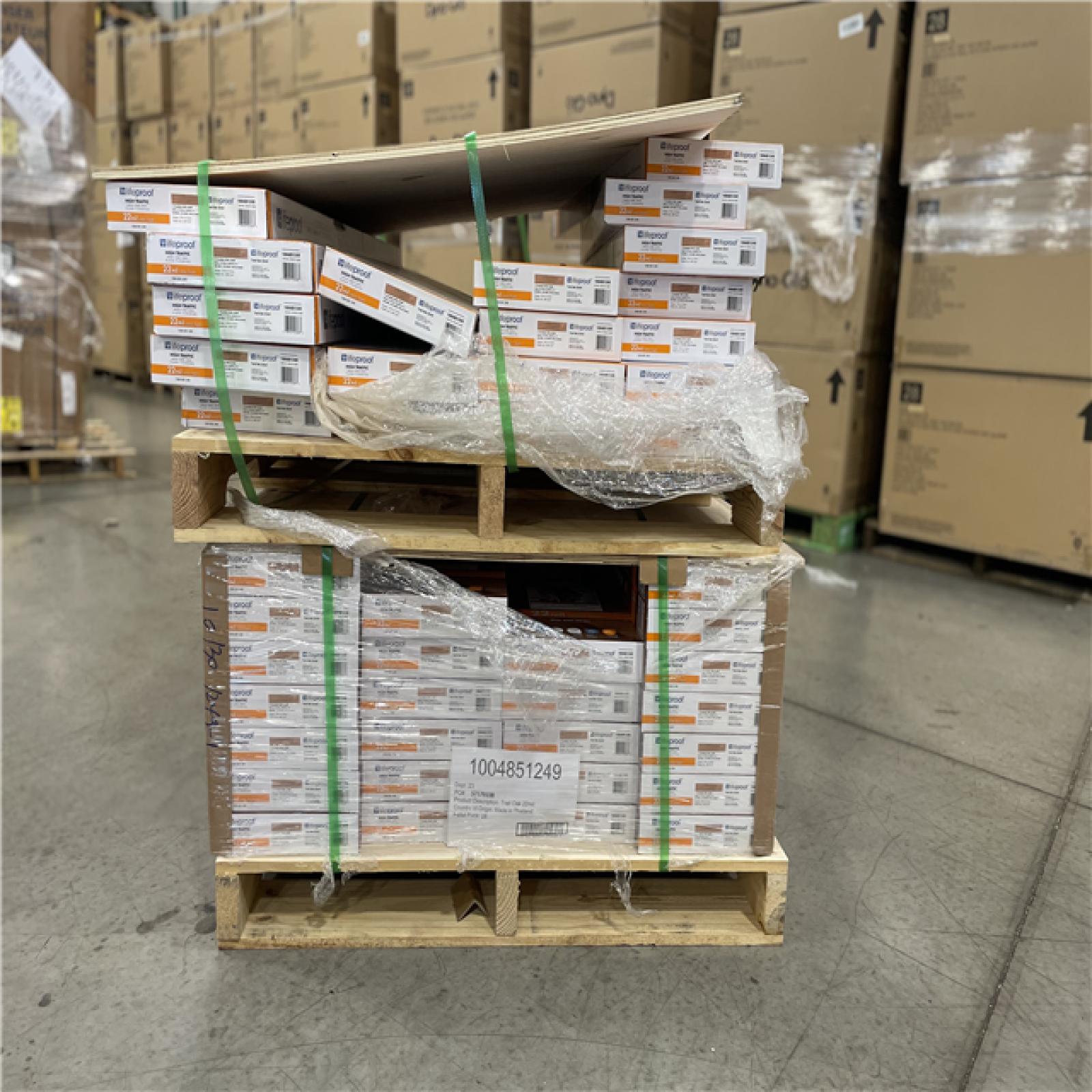 DALLAS LOCATION - Lifeproof Trail Oak 22 MIL x 8.7 in. W x 48 in. L Click Lock Waterproof Luxury Vinyl Plank Flooring (20.1 sqft/case) PALLET-(44 CASES)