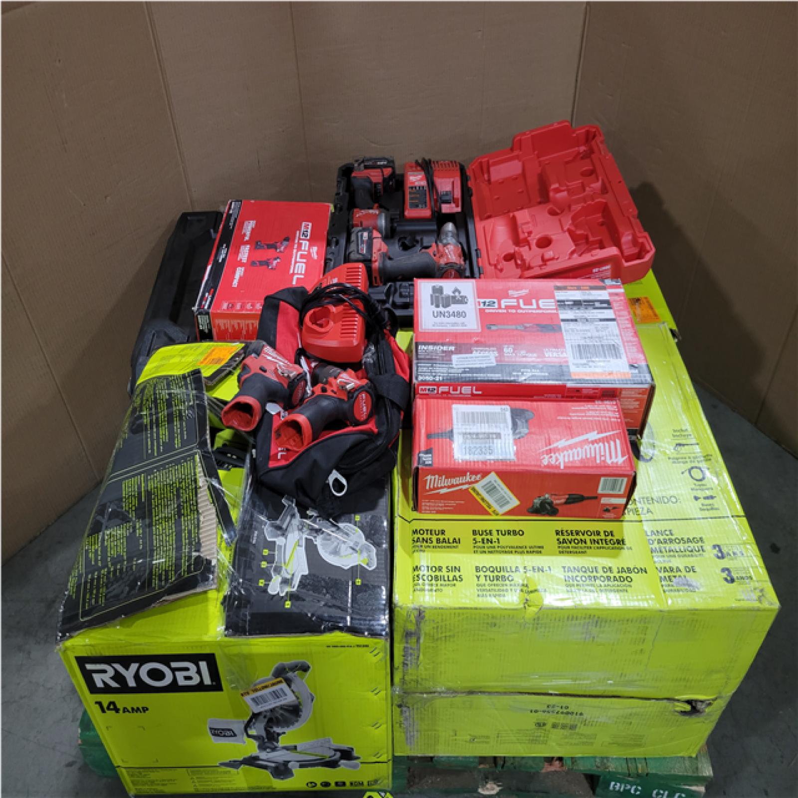 CALIFORNIA AS-IS TOOL PALLET