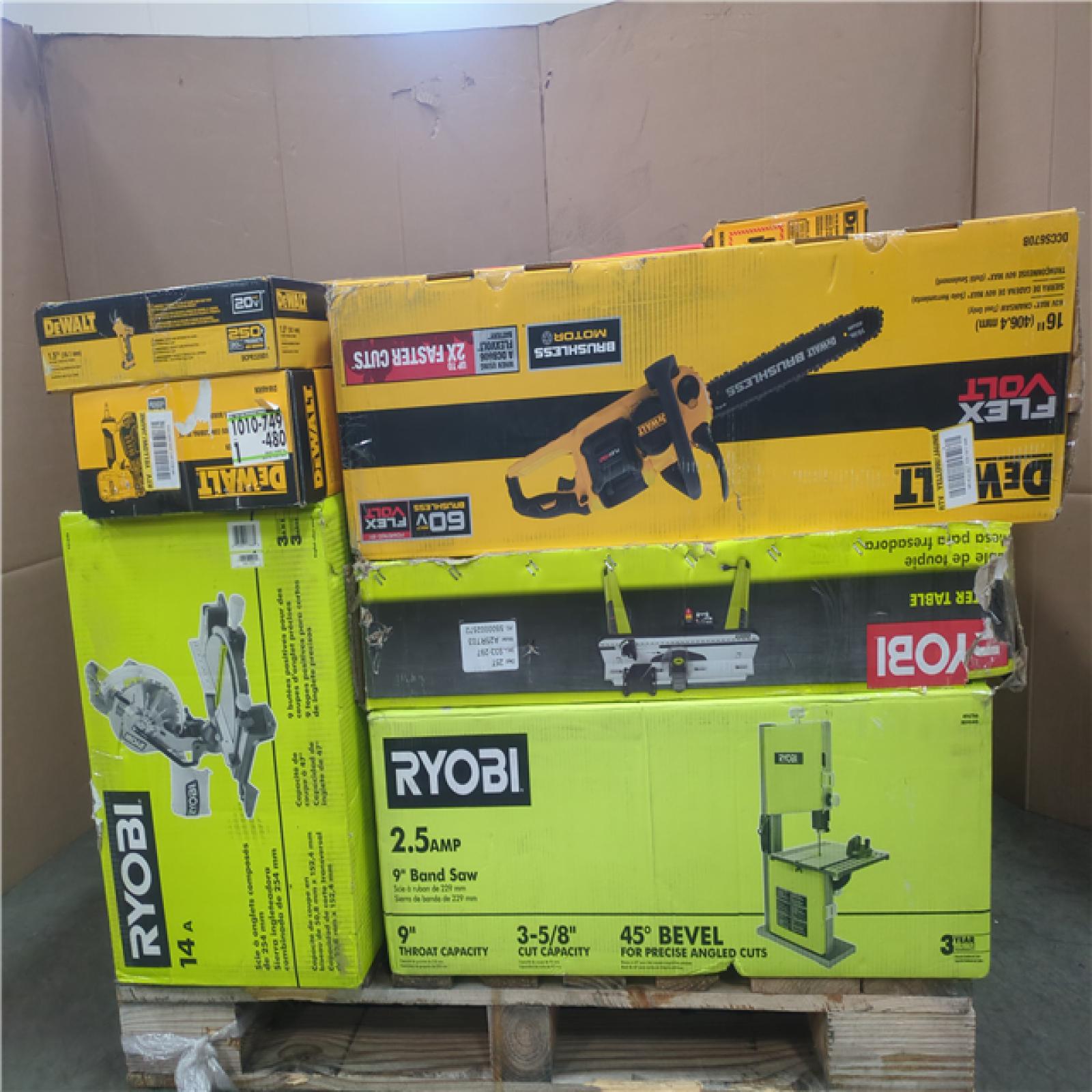 CALIFORNIA AS-IS TOOL PALLET