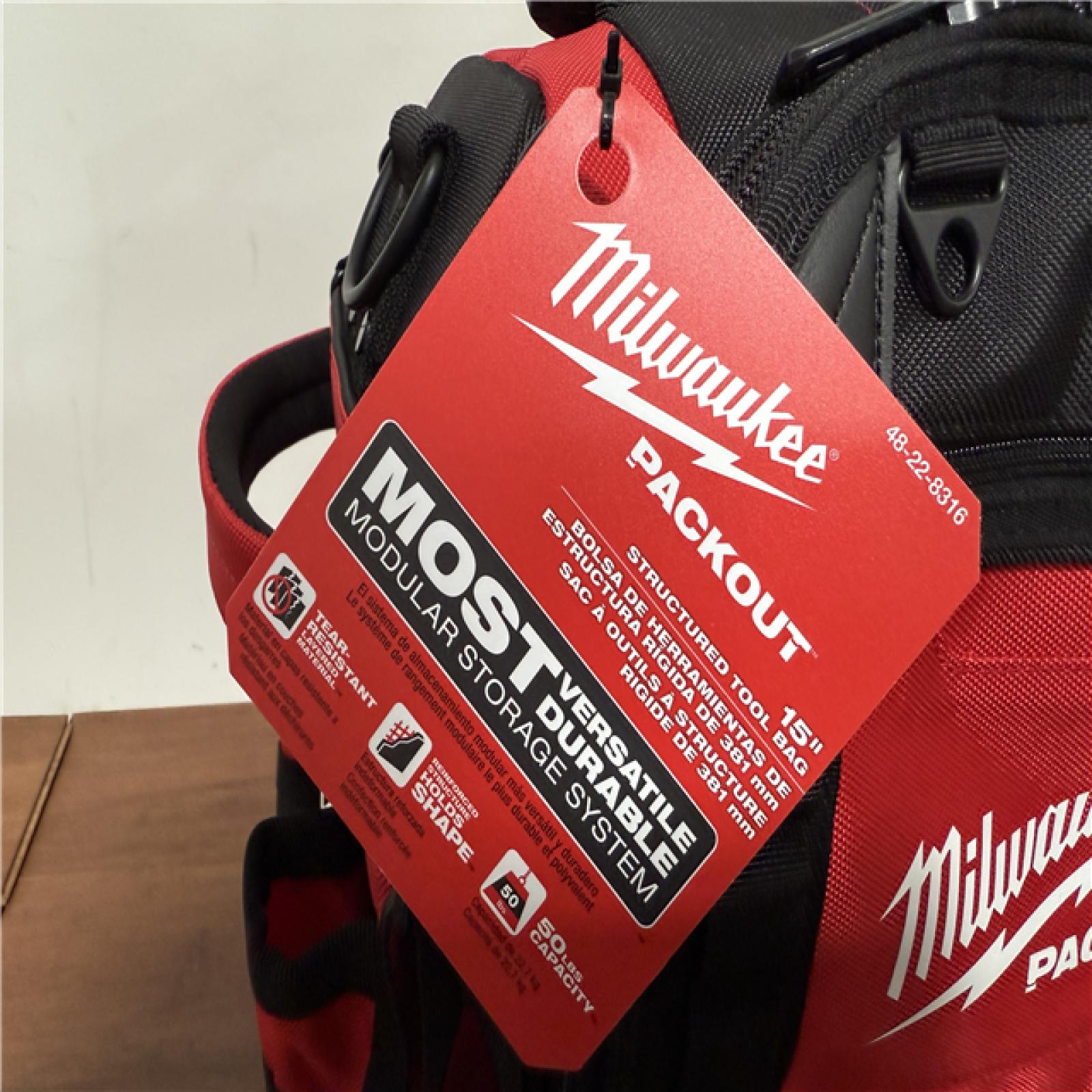 California NEW Milwaukee Packout 15 Structured Tool Bag