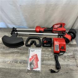 AS-IS Milwaukee Brushless 18V 16 in. Cordless Battery Powered String Trimmer Kit