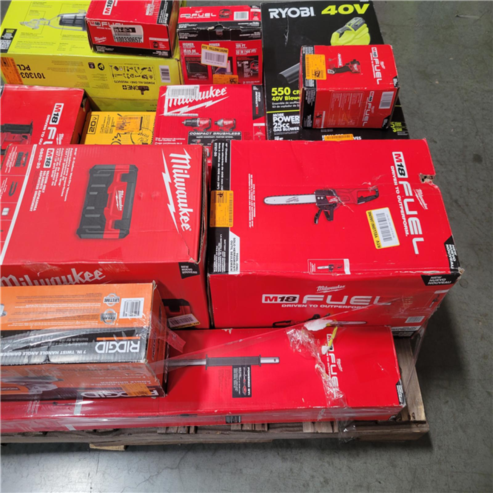 CALIFORNIA AS-IS TOOL PALLET