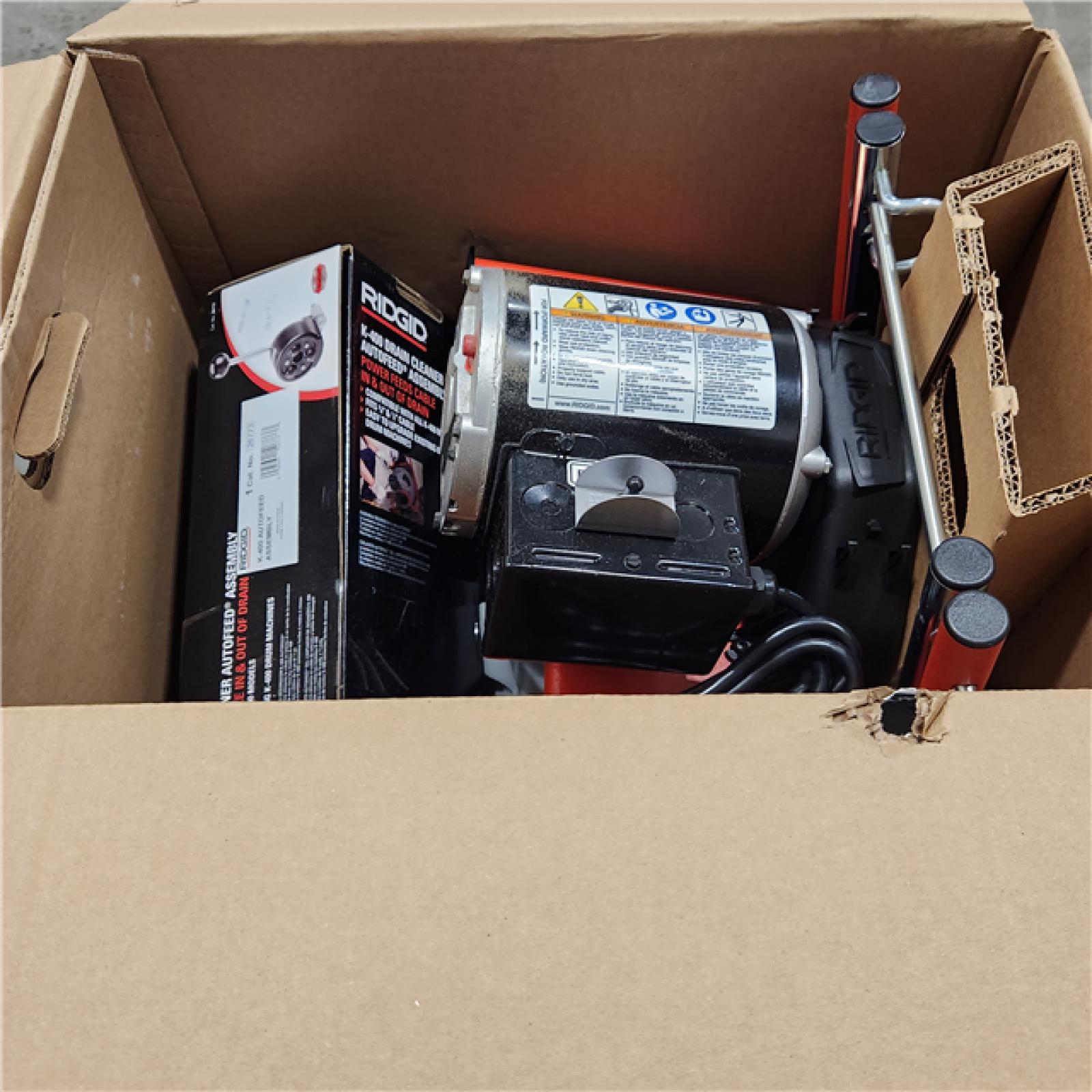 Dallas Location - As-Is RIDGID K-400 Drain Cleaning Snake Auger