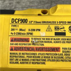 AS-IS DEWALT 20V MAX Cordless 1/2 in. Impact Wrench (Tool Only)