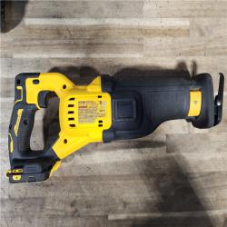 HOUSTON LOCATION - AS-IS DEWALT DCS386B 20V FLEXVOLT Advantage Reciprocating Saw W/ BATTERY & CHARGER