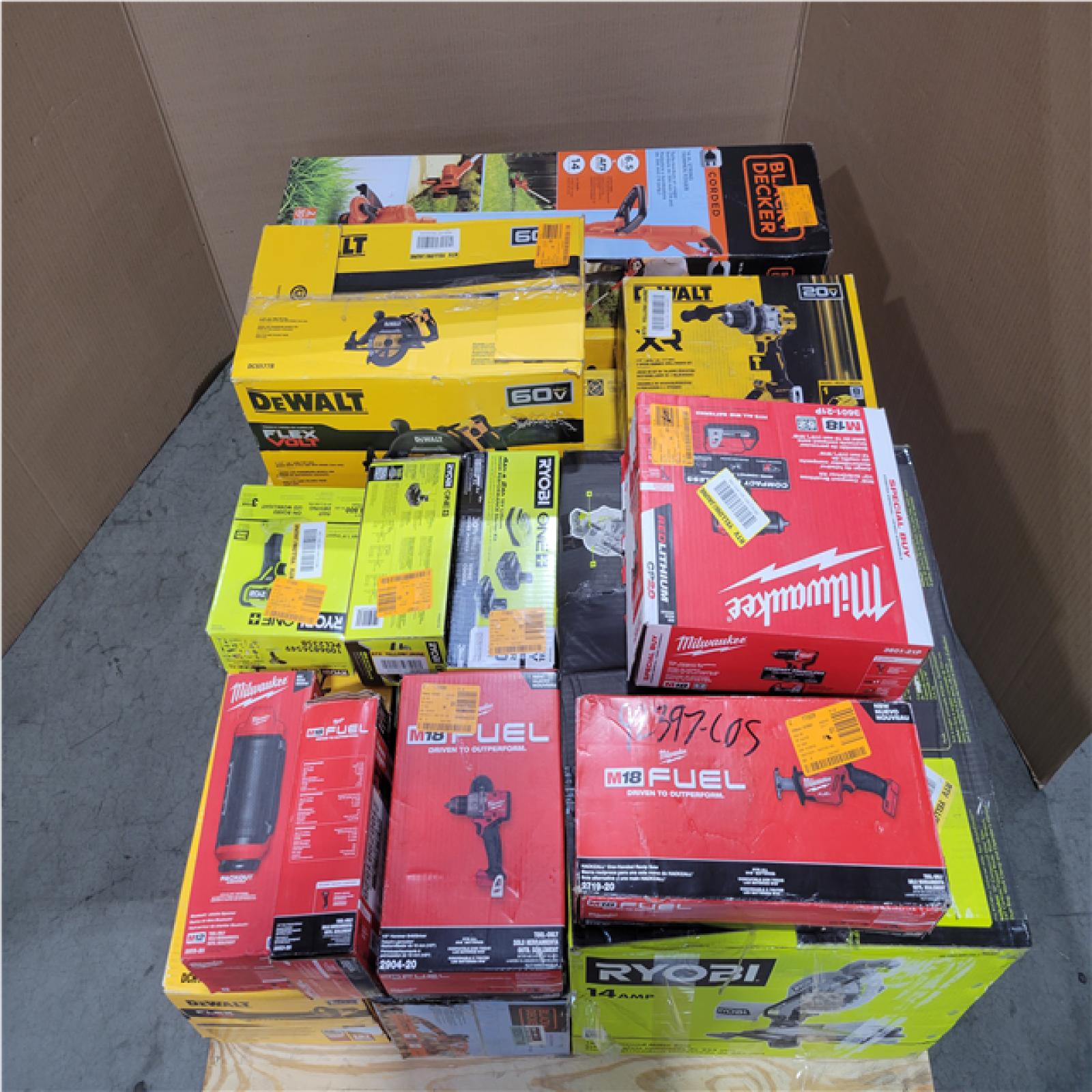 CALIFORNIA AS-IS TOOL PALLET