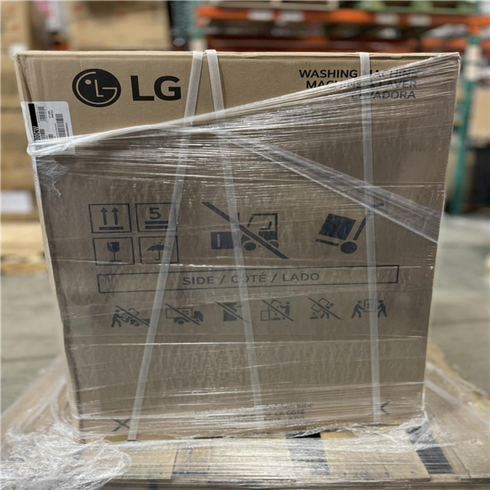 DALLAS LOCATION- NEW!- LG 4.5 cu. ft. Ultra Large Front Load Washer