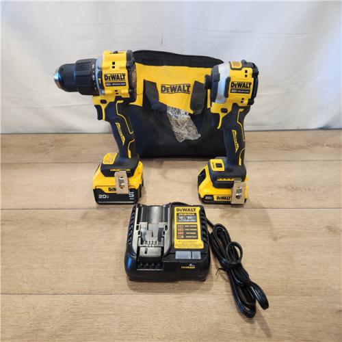 AS-IS- DeWalt 2-Tool Combo Kit W/ (2) BATTERY & CHARGER