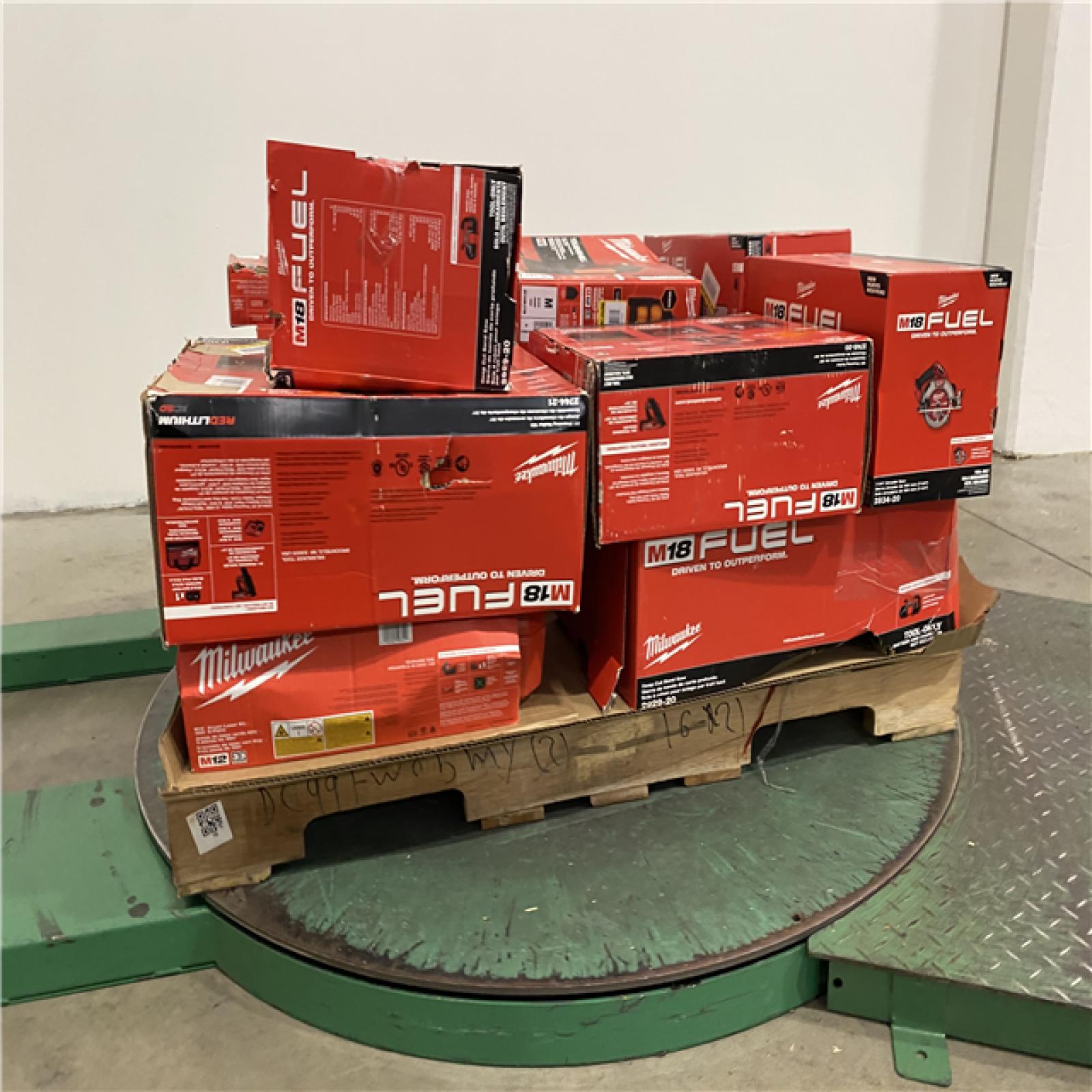 Dallas Location - As-Is MILWAUKEE Tool Pallet