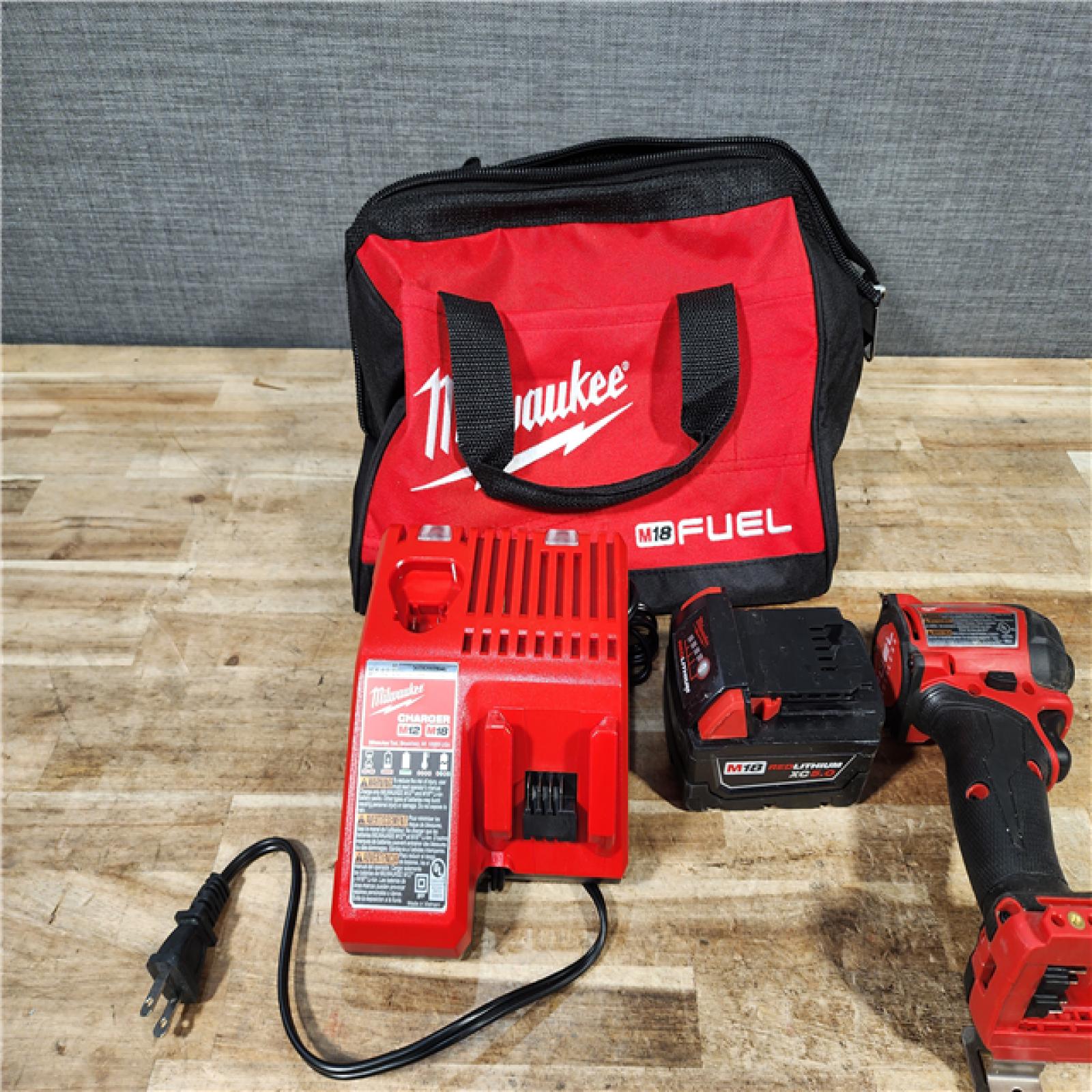 HOUSTON LOCATION - AS - IS Milwaukee FUEL SURGE 18V Lithium-Ion Brushless Cordless 1/4 in. Hex Impact Driver Kit