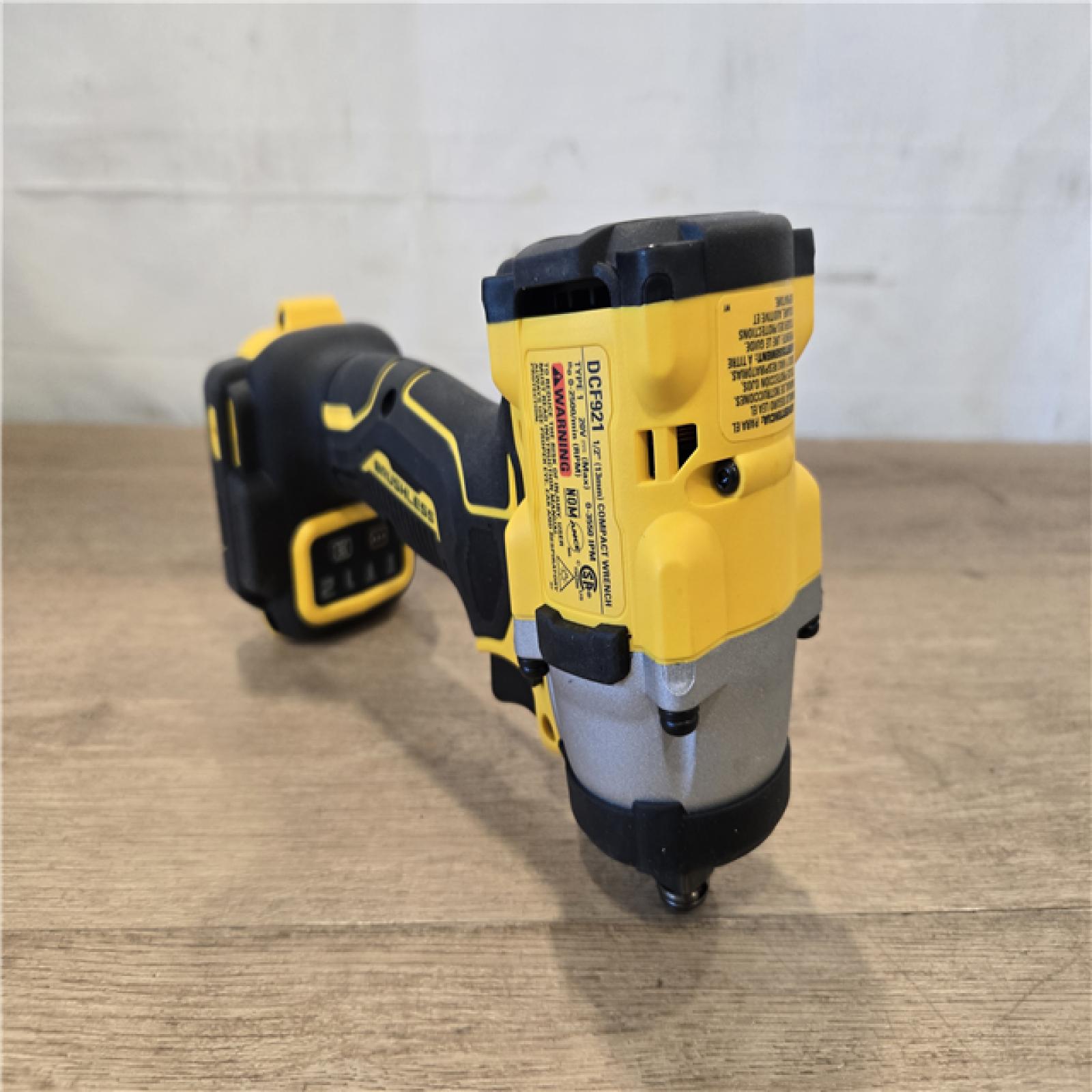 AS-IS DEWALT ATOMIC 20V MAX Cordless 1/2 in. Variable Speed Impact Wrench (Tool Only)