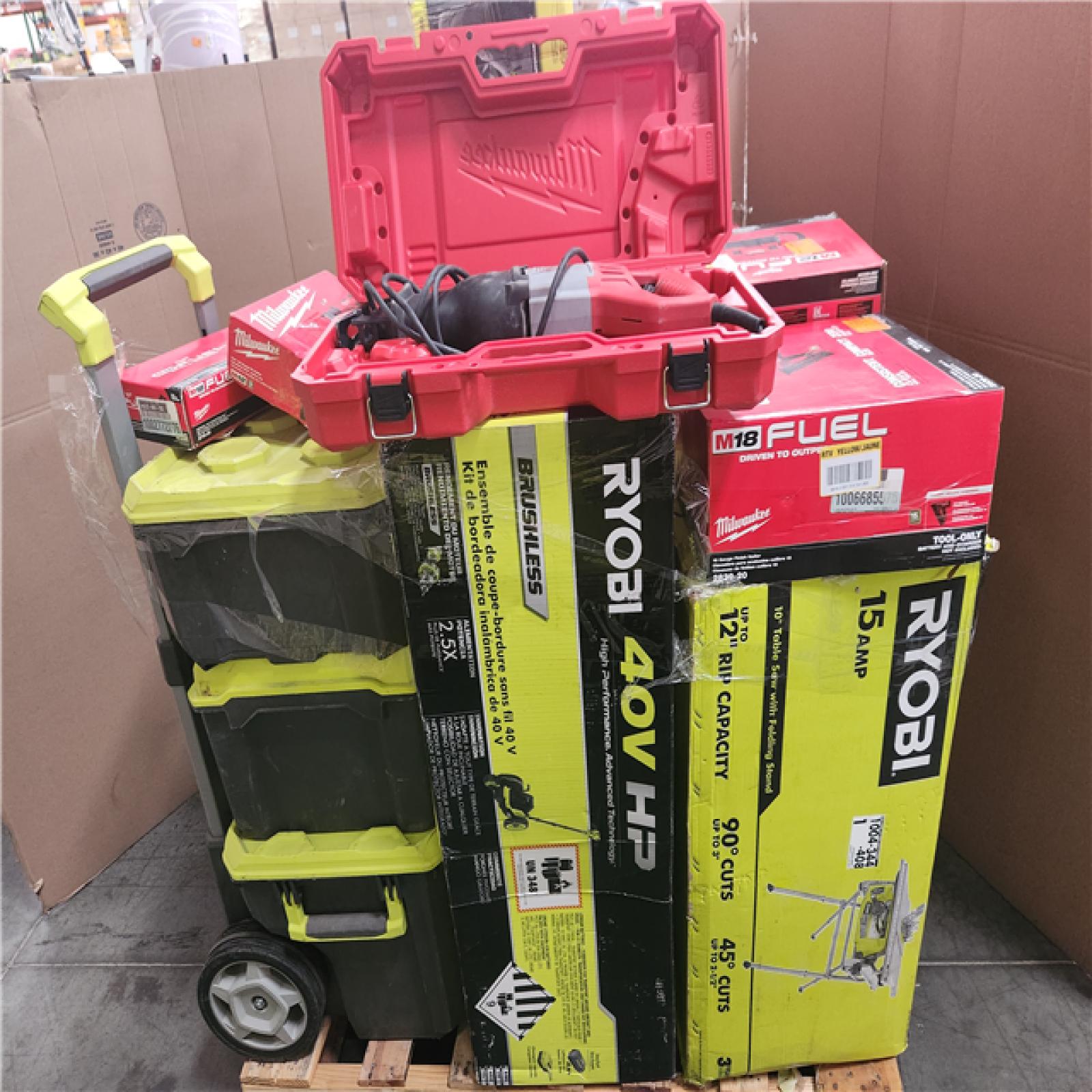 CALIFORNIA AS-IS TOOL PALLET