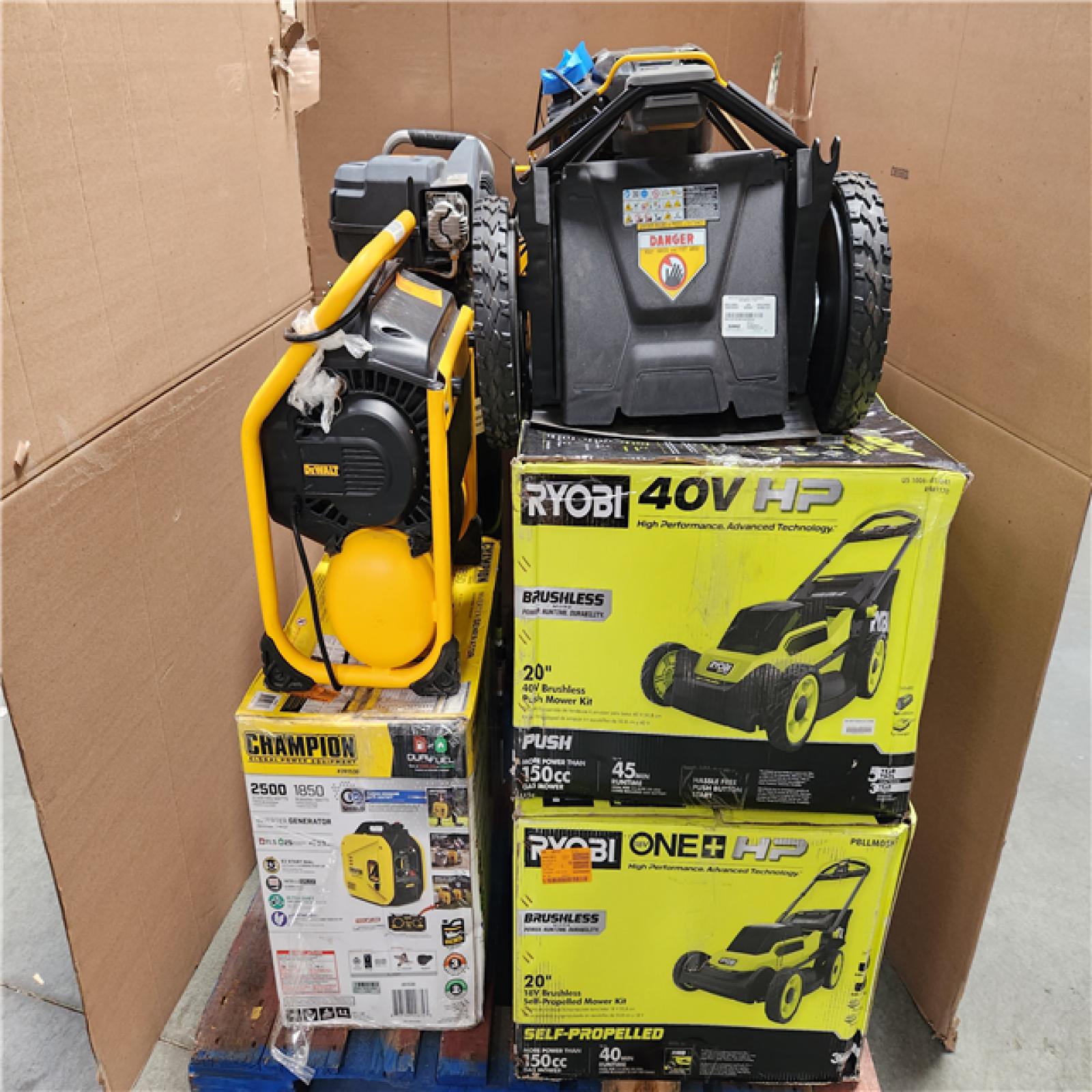 CALIFORNIA AS-IS OUT DOOR POWER EQUIPMENT