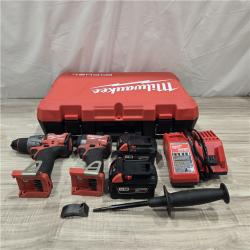 AS-IS MILWAUKEE FUEL 18V Cordless Hammer Drill and Impact Driver Combo Kit