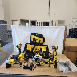 AS-IS- DEWALT 20V Lithium-Ion Cordless 8-Tool Combo Kit