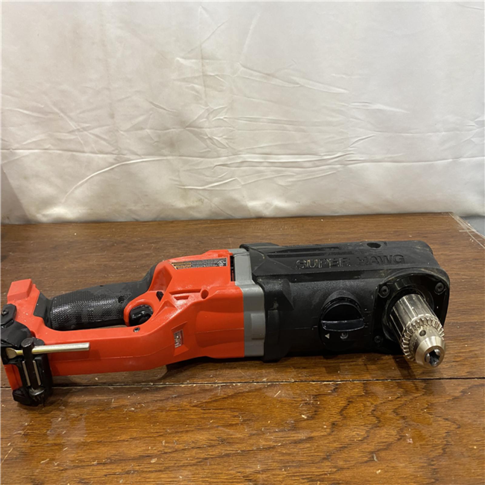 AS-IS Milwaukee M18 18V Fuel 1/2  Right Angle Drill Super Hawg Cordless Lithium-Ion 2809-20