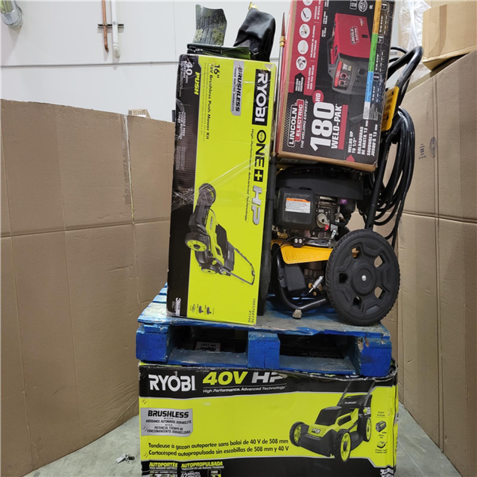 CALIFORNIA AS-IS OUTDOOR POWER EQUIPMENT