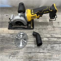 AS-IS DEWALT ATOMIC 20V MAX Cordless Brushless 4-1/2 in. Circular Saw (Tool Only)