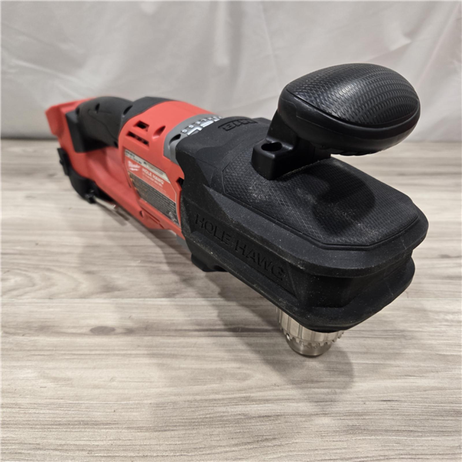 AS-IS Milwaukee M18 18V Fuel Hole Hawg 1/2  Right Angle Drill 2807-20 (Tool-Only)