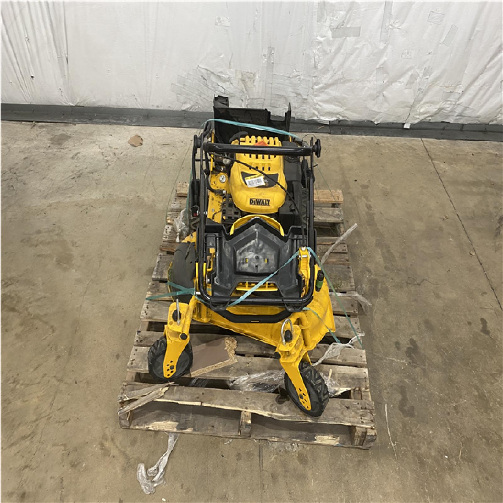Houston Location - AS-IS Outdoor Power Equipment DEWALT 28 INCH LAWN MOWER