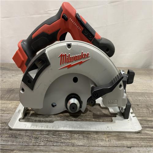 AS-IS Milwaukee 18V Lithium-Ion Brushless Cordless 7-1/4 in. Circular Saw (Tool-Only)