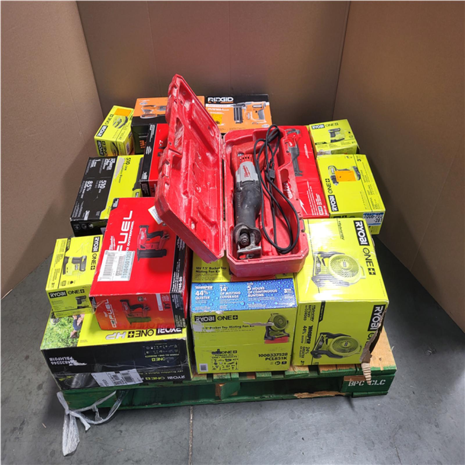 CALIFORNIA AS-IS TOOL PALLET