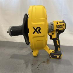 AS-IS - DEWALT 5/16 in. x 25 ft. 20V MAX Cordless Brushless Drain Snake