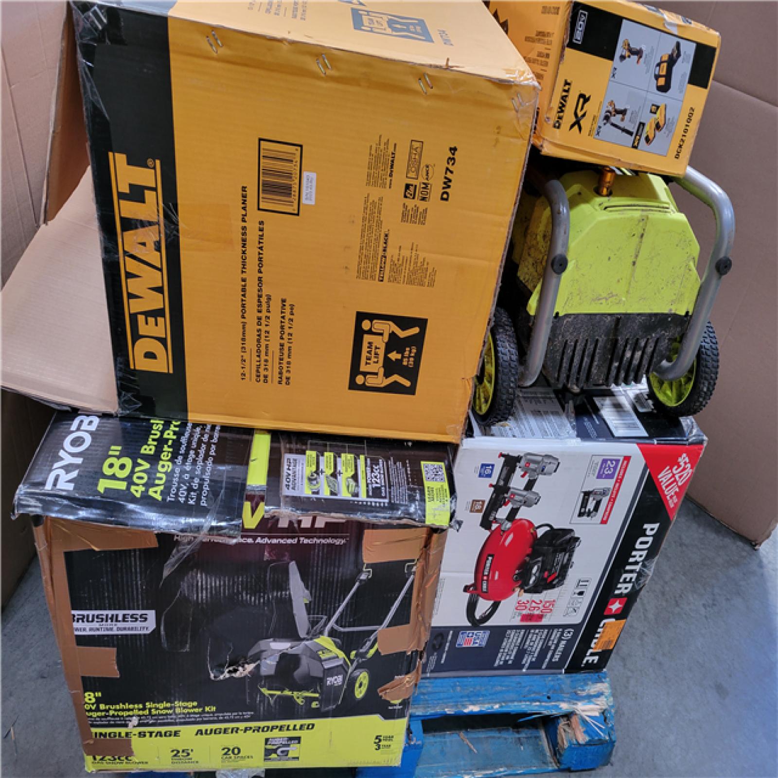 CALIFORNIA AS-IS TOOL PALLET