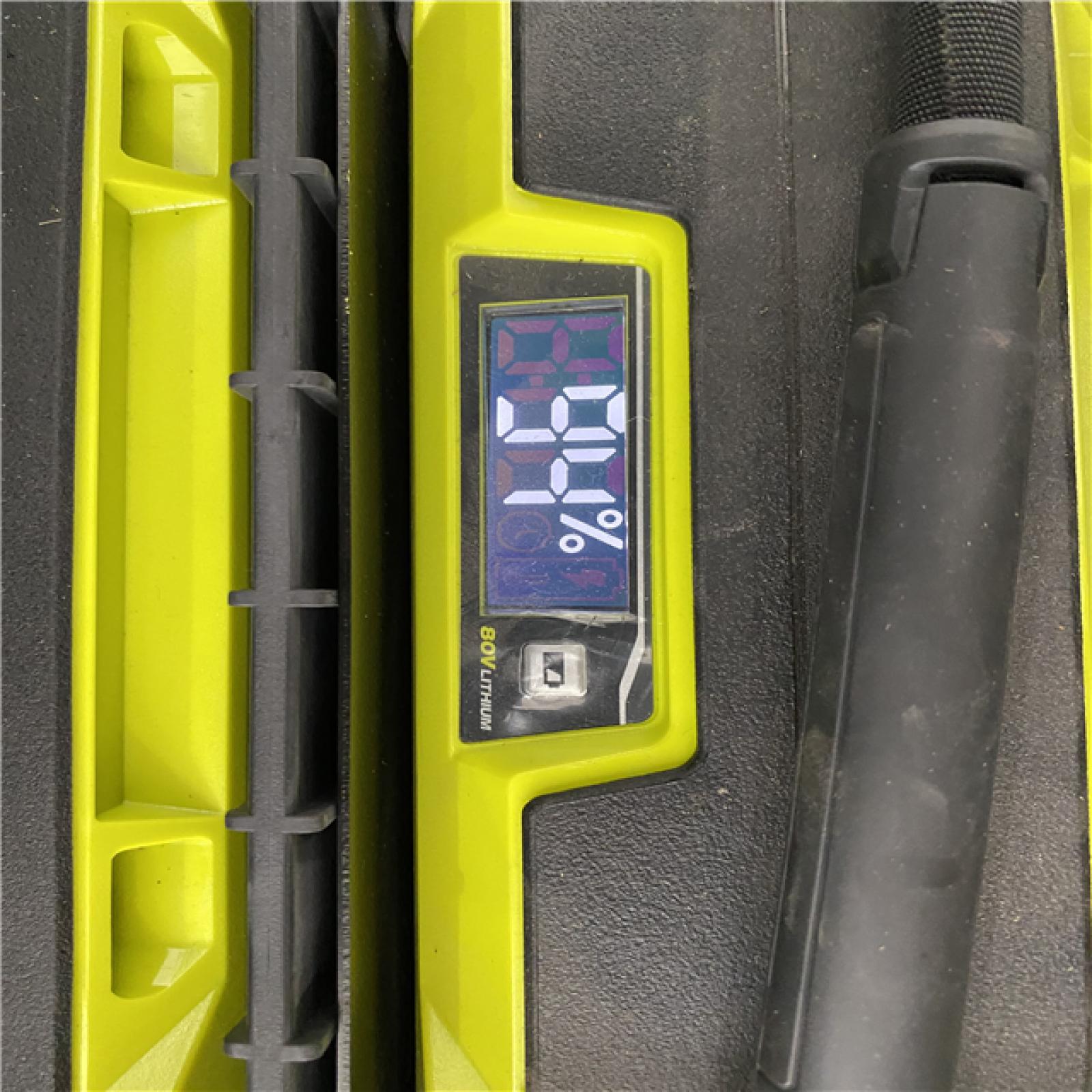 Houston Location AS IS - Ryobi 80v 42in, Cutting Width Riding Mower